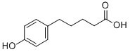 5-(4-Hydroxyphenyl)pentanoic acid Structure,4654-08-4Structure