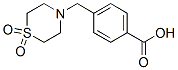 4-[(1,1-Dioxo-1lambda6,4-thiazinan-4-yl)methyl]benzoic acid Structure,465514-21-0Structure