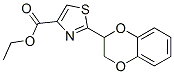 Ethyl 2-(2,3-dihydro-1,4-benzodioxin-2-yl)-1,3-thiazole-4-carboxylate Structure,465514-25-4Structure