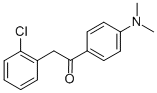 2-(2-Chlorophenyl)-1-[4-(dimethylamino)phenyl]-1-ethanone Structure,465514-61-8Structure