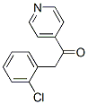 2-(2-Chlorophenyl)-1-(4-pyridinyl)-1-ethanone Structure,465514-65-2Structure