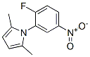 1-(2-Fluoro-5-nitrophenyl)-2,5-dimethyl-1h-pyrrole Structure,465514-85-6Structure