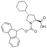 (2S,4s)-fmoc-4-cyclohexyl-pyrrolidine-2-carboxylic acid Structure,467438-40-0Structure