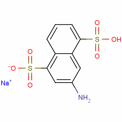 3-Amino-1,5-naphthalenedisulfonic acid monododium salt Structure,4681-22-5Structure