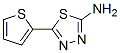 2-Amino-5-(2-thienyl)-1,3,4-thiadiazole Structure,4683-00-5Structure