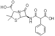 Carbenicillin Structure,4697-36-3Structure