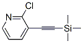 2-Chloro-3-trimethylsilanylethynyl-pyridine Structure,470463-35-5Structure