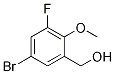 (5-Bromo-3-fluoro-2-methoxyphenyl)methanol Structure,470668-69-0Structure