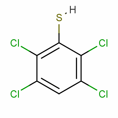 2,3,5,6-Tetrachlorobenzene-1-thiol Structure,4707-16-8Structure