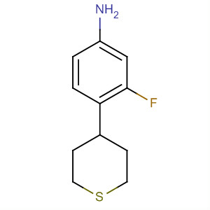 3-Fluoro-4-(tetrahydro-2h-thiopyran-4-yl)benzenamine Structure,470710-70-4Structure