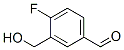 4-Fluoro-3-(hydroxymethyl)benzaldehyde Structure,470717-53-4Structure