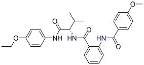 Benzamide, n-[(1s)-1-[[(4-ethoxyphenyl)amino]carbonyl]-2-methylpropyl]-2-[(4-methoxybenzoyl)amino]-(9ci) Structure,471260-38-5Structure