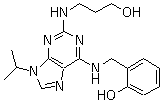 6-(2-Hydroxybenzylamino)-2-(3-hydroxypropylamino)-9-isopropylpurine Structure,471270-60-7Structure