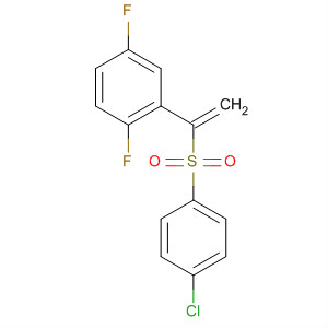 2-(1-(4-Chlorophenylsulfonyl)vinyl)-1,4-difluorobenzene Structure,471905-61-0Structure