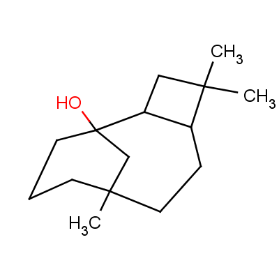 Tricyclo[6.3.1.02#,5]dodecan-1-ol, 4,4,8-trimethyl-, [1r-(1??,2??,5,8)]- Structure,472-97-9Structure