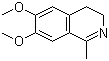 1-Methyl-6,7-dimethoxy-3,4-dihydroisoquinoline Structure,4721-98-6Structure