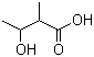 2-Methyl-3-hydroxybutyric acid Structure,473-86-9Structure