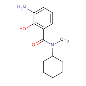 3-Amino-n-cyclohexyl-2-hydroxy-n-methyl benzamide Structure,473731-12-3Structure