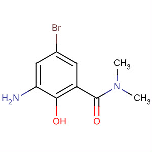 3-Amino-5-bromo-2-hydroxy-n,n-dimethylbenzamide Structure,473731-68-9Structure