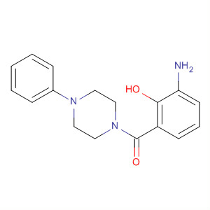 (3-Amino-2-hydroxyphenyl)(4-phenylpiperazin-1-yl)methanone Structure,473734-14-4Structure