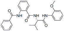 Benzamide, 2-(benzoylamino)-n-[(1s)-1-[[(2-methoxyphenyl)amino]carbonyl]-2-methylpropyl]-(9ci) Structure,473801-79-5Structure