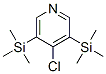 Pyridine, 4-chloro-3,5-bis(trimethylsilyl)-(9ci) Structure,473807-28-2Structure