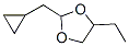 1,3-Dioxolane, 2-(cyclopropylmethyl)-4-ethyl- Structure,473838-31-2Structure