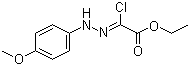 Ethyl (2z)-chloro[(4-methoxyphenyl)hydrazono]ethanoate Structure,473927-63-8Structure