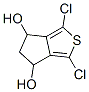 4H-cyclopenta[c]thiophene-4,6-diol, 1,3-dichloro-5,6-dihydro-(9ci) Structure,474654-88-1Structure