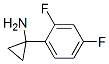 Cyclopropanamine, 1-(2,4-difluorophenyl)- Structure,474709-81-4Structure