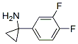 Cyclopropanamine, 1-(3,4-difluorophenyl)- Structure,474709-85-8Structure