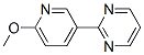 Pyrimidine, 2-(6-methoxy-3-pyridinyl)- (9ci) Structure,475275-81-1Structure