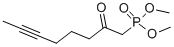 (2-Oxooct-6-ynyl)phosphonic acid dimethyl ester Structure,475467-02-8Structure