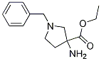 Ethyl 3-amino-1-benzylpyrrolidine-3-carboxylate Structure,475469-12-6Structure