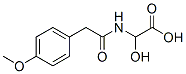 Acetic acid, hydroxy[[(4-methoxyphenyl)acetyl]amino]-(9ci) Structure,475469-49-9Structure