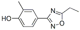 Phenol, 4-(5-ethyl-1,2,4-oxadiazol-3-yl)-2-methyl-(9ci) Structure,475651-47-9Structure