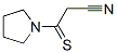 Pyrrolidine, 1-(2-cyano-1-thioxoethyl)- (9ci) Structure,476005-67-1Structure