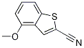 4-Methoxybenzo[b]thiophene-2-carbonitrile Structure,476199-13-0Structure