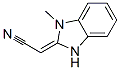 Acetonitrile, (1,3-dihydro-1-methyl-2h-benzimidazol-2-ylidene)-(9ci) Structure,476279-53-5Structure