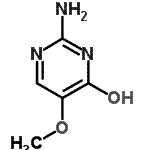 2-Amino-5-methoxypyrimidin-4(1h)-one Structure,4763-35-3Structure