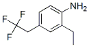 Benzenamine, 2-ethyl-4-(2,2,2-trifluoroethyl)-(9ci) Structure,476335-33-8Structure