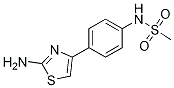 N-[4-(2-amino-4-thiazolyl)phenyl]methanesulfonamide Structure,476338-85-9Structure