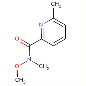 6-Methyl-pyridine-2-carboxylic acid n-methoxy-n-methyl-amide Structure,476471-33-7Structure