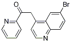 2-(6-Bromoquinolin-4-yl)-1-(pyridin-2-yl)ethanone Structure,476472-24-9Structure