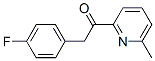 2-(4-Fluorophenyl)-1-(6-methylpyridin-2-yl)ethanone Structure,476472-56-7Structure