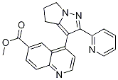 Methyl4-(2-(pyridin-2-yl)-5,6-dihydro-4h-pyrrolo[1,2-b]pyrazol-3-yl)quinoline-6-carboxylate Structure,476475-43-1Structure