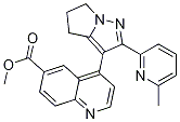 Methyl4-(2-(6-methylpyridin-2-yl)-5,6-dihydro-4h-pyrrolo[1,2-b]pyrazol-3-yl)quinoline-6-carboxylate Structure,476475-44-2Structure