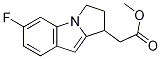 (6-Fluoro-2,3-dihydro-1H-pyrrolo[1,2-a]indol-1-yl)methyl acetate Structure,476619-16-6Structure