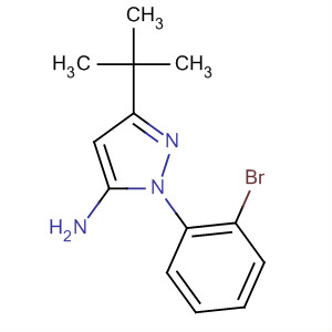 2-(2-Bromo-phenyl)-5-tert-butyl-2h-pyrazol-3-ylamine Structure,476637-04-4Structure