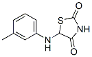 2,4-Thiazolidinedione, 5-[(3-methylphenyl)amino]-(9ci) Structure,477275-66-4Structure